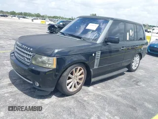 2010 Land Rover Range Rover SC with VIN SALMF1E49AA328121, listed as a IAAI auction lot 41956696 with 96,851 mi miles. Bid and sale history available at carsss.com. Image 2.