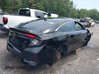 2018 Honda Civic Si with VIN 2HGFC1E55JH706763, listed as a IAAI auction lot 37232766 with Not Provided miles and . Bid and sale history available at DreamBid. Image 4.