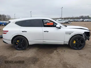 2024 Genesis GV80 z VIN KMUHBDSB9RU150422, wystawiony jako IAAI lot #41527174 z przebiegiem 41 956 mil mil oraz . Historia ofert i sprzedaży dostępna na DreamBid. Obrazek 13.