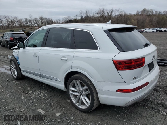2017 Audi Q7 Prestige with VIN WA1VABF76HD012204, listed as a Copart auction lot 52627435 with 163,644 mi miles and Salvage Title. Bid and sale history available at carsss.com. Image 2.