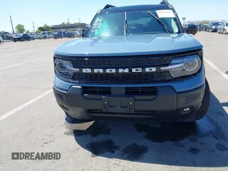 2025 Ford Bronco Sport Outer Banks with VIN 3FMCR9CN6SRE21590, listed as a IAAI auction lot 42084086 with 1,521 mi miles and . Bid and sale history available at DreamBid. Image 12.