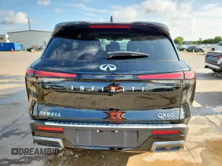 2022 Infiniti QX60 Luxe с VIN 5N1DL1FR8NC340129, выставлен на аукционе Copart как лот 58943535 с пробегом 34 072 миль миль и Списание • Salvage title. История ставок и продаж доступна на DreamBid. Изображение 6.