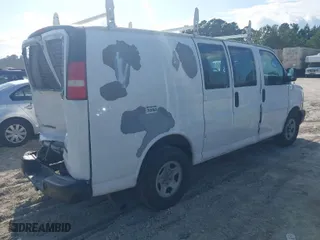 2006 Chevrolet Express Cargo Van with VIN 1GCFG15X361223525, listed as a IAAI auction lot 41536540 with 200,679 mi miles. Bid and sale history available at carsss.com. Image 4.