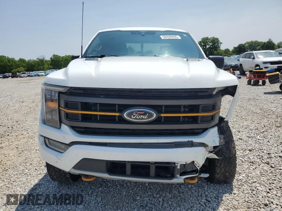 2022 Ford F-150 XL with VIN 1FTEW1E84NFA98656, listed as a Copart auction lot 59326935 with 49,609 mi miles and Salvage title. Bid and sale history available at DreamBid. Image 5.