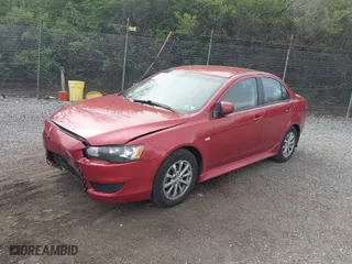 2013 Mitsubishi Lancer ES with VIN JA32U2FU6DU023105, listed as a IAAI auction lot 41996401 with 131,641 mi miles. Bid and sale history available at carsss.com. Image 2.