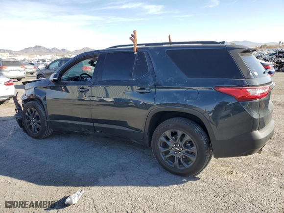 2019 Chevrolet Traverse RS with VIN 1GNERJKW7KJ300500, listed as a Copart auction lot 84879774 with 77,176 mi miles and Salvage Title. Bid and sale history available at carsss.com. Image 2.