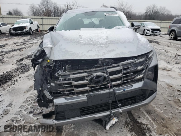 2025 Hyundai Tucson Limited with VIN 5NMJECDE7SH499993, listed as a Copart auction lot 44008095 with 2,087 mi miles and Salvage Title. Bid and sale history available at carsss.com. Image 5.