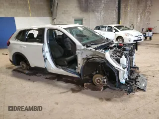 2025 Honda CR-V EX-L with VIN 7FARS4H76SE006243, listed as a Copart auction lot 47415615 with Not Provided miles and Salvage Title. Bid and sale history available at DreamBid. Image 4.