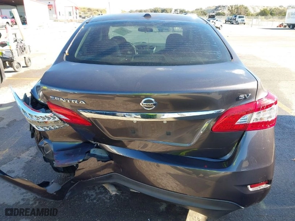 2015 Nissan Sentra S with VIN 3N1AB7AP7FY363741, listed as a IAAI auction lot 41209845 with 101,880 mi miles. Bid and sale history available at carsss.com. Image 16.