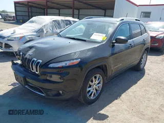 2017 Jeep Cherokee Limited with VIN 1C4PJMDS2HD239018, listed as a IAAI auction lot 42254356 with 129,673 mi miles and . Bid and sale history available at DreamBid. Image 2.