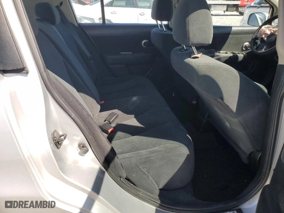 2010 Nissan Versa 1.8 S with VIN 3N1BC1CPXAL436182, listed as a Copart auction lot 49535725 with 176,613 mi miles and Salvage Title. Bid and sale history available at carsss.com. Image 10.