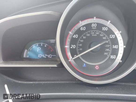 2014 Mazda 3 i Grand Touring z VIN 3MZBM1M73EM110150, wystawiony jako IAAI lot #42260717 z przebiegiem 104 240 mil mil oraz . Historia ofert i sprzedaży dostępna na DreamBid. Obrazek 7.