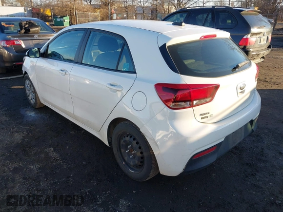 2018 Kia Rio LX with VIN 3KPA25AB5JE044791, listed as a IAAI auction lot 41601913 with 106,440 mi miles and . Bid and sale history available at DreamBid. Image 3.