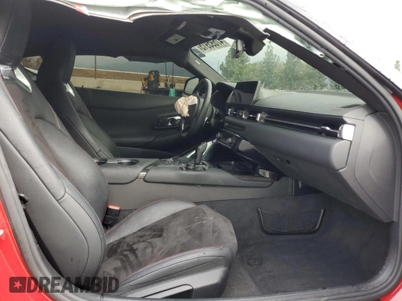 2024 Toyota Supra 3.0 with VIN WZ1DB0G08RW067779, listed as a Copart auction lot 47695915 with Not provided miles and Salvage title. Bid and sale history available at DreamBid. Image 11.