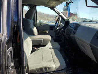 2008 Ford F-150 XL with VIN 1FTRF14W58KD80852, listed as a Copart auction lot 49785705 with 107,136 mi miles and Salvage Title. Bid and sale history available at carsss.com. Image 10.