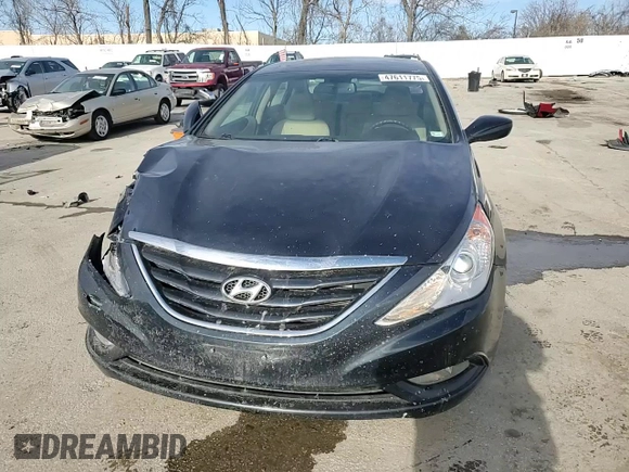 2013 Hyundai Sonata GLS with VIN 5NPEB4AC0DH624289, listed as a Copart auction lot 47611775 with 126,320 mi miles and Salvage Title. Bid and sale history available at carsss.com. Image 10.
