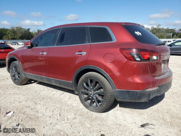2015 Mazda CX-9 Grand Touring with VIN JM3TB2DAXF0455492, listed as a Copart auction lot 86256844 with 0 mi miles and Clean Title. Bid and sale history available at carsss.com. Image 2.
