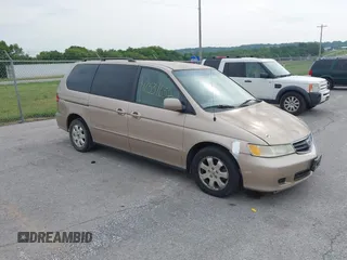 2002 Honda Odyssey EX z VIN 2HKRL18602H565108, wystawiony jako IAAI lot #42531637 z przebiegiem 337 596 mil mil oraz . Historia ofert i sprzedaży dostępna na DreamBid. Obrazek 1.