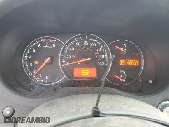2011 Nissan Maxima SV with VIN 1N4AA5AP4BC803251, listed as a Copart auction lot 54406115 with 174,120 mi miles and Salvage title. Bid and sale history available at DreamBid. Image 9.