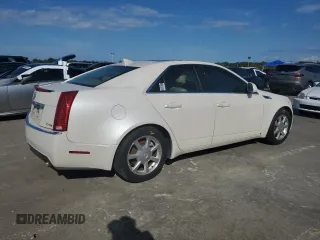 2009 Cadillac CTS RWD w/1SA with VIN 1G6DF577090101250, listed as a Copart auction lot 74138924 with 0 mi miles and Salvage Title. Bid and sale history available at carsss.com. Image 3.