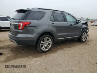 2017 Ford Explorer XLT z VIN 1FM5K8D80HGB51952, wystawiony jako Copart lot #60951985 z przebiegiem 80 198 mil mil oraz Szkoda całkowita • Salvage title. Historia ofert i sprzedaży dostępna na DreamBid. Obrazek 3.
