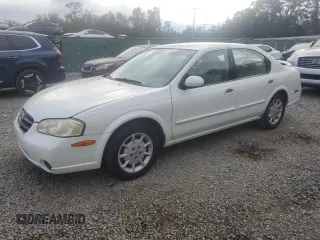 2001 Nissan Maxima GXE z VIN JN1CA31D31T609972, wystawiony jako Copart lot #83795144 z przebiegiem 126 359 mil mil oraz Szkoda całkowita • Salvage title. Historia ofert i sprzedaży dostępna na DreamBid. Obrazek 1.