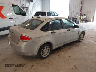 2008 Ford Focus SE with VIN 1FAHP35N38W133662, listed as a IAAI auction lot 42855611 with Not provided miles and . Bid and sale history available at DreamBid. Image 4.