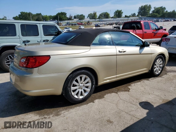 2010 Chrysler Sebring Touring z VIN 1C3BC5ED8AN166543, wystawiony jako Copart lot #56316984 z przebiegiem 78 655 mil mil oraz Szkoda całkowita • Salvage title. Historia ofert i sprzedaży dostępna na DreamBid. Obrazek 3.