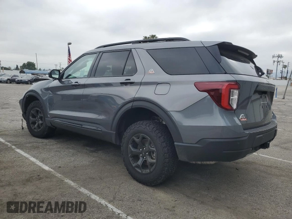 2023 Ford Explorer Timberline z VIN 1FMSK8JH5PGB61379, wystawiony jako Copart lot #87318674 z przebiegiem 8 943 mil mil oraz Szkoda całkowita • Salvage title. Historia ofert i sprzedaży dostępna na DreamBid. Obrazek 2.