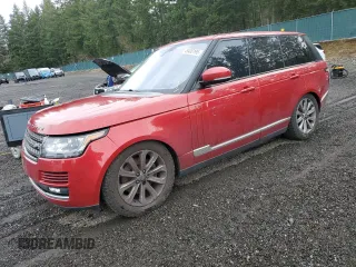 2016 Land Rover Range Rover with VIN SALGR2KF6GA262006, listed as a Copart auction lot 49400195 with 109,829 mi miles and Salvage Title. Bid and sale history available at DreamBid. Image 1.