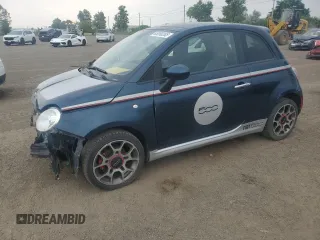 2013 FIAT 500 Sport z VIN 3C3CFFBR6DT693311, wystawiony jako Copart lot #63098265 z przebiegiem 145 099 mil mil oraz Szkoda całkowita • Salvage title. Historia ofert i sprzedaży dostępna na DreamBid. Obrazek 1.