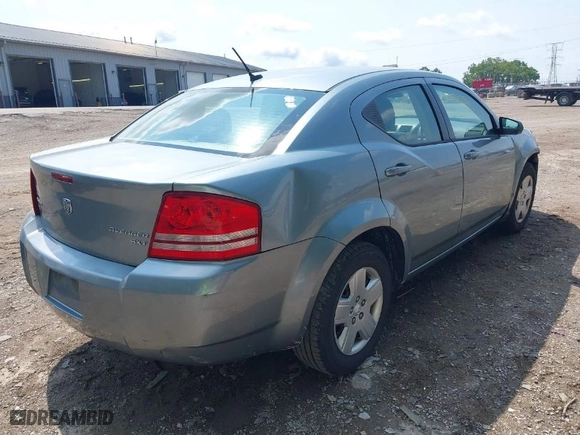 2010 Dodge Avenger SXT with VIN 1B3CC4FD4AN170390, listed as a IAAI auction lot 39990256 with 152,711 mi miles. Bid and sale history available at carsss.com. Image 4.