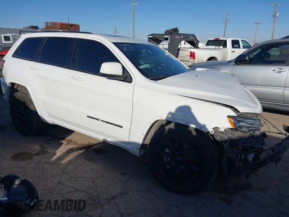 2021 Jeep Grand Cherokee Laredo X with VIN 1C4RJEAG6MC658195, listed as a IAAI auction lot 41414668 with 52,488 mi miles and . Bid and sale history available at DreamBid. Image 1.