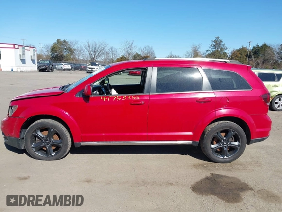 2018 Dodge Journey Crossroad with VIN 3C4PDDGG5JT371074, listed as a IAAI auction lot 41753355 with 122,353 mi miles and . Bid and sale history available at DreamBid. Image 15.