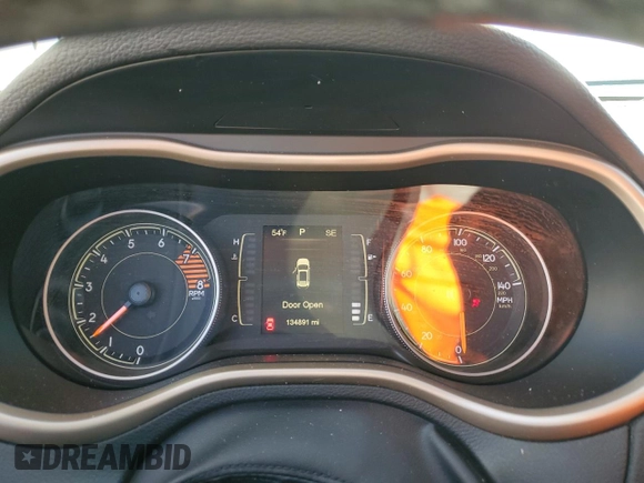 2016 Jeep Cherokee Altitude with VIN 1C4PJMAS0GW215128, listed as a Copart auction lot 83919964 with 134,891 mi miles and Salvage title. Bid and sale history available at DreamBid. Image 9.