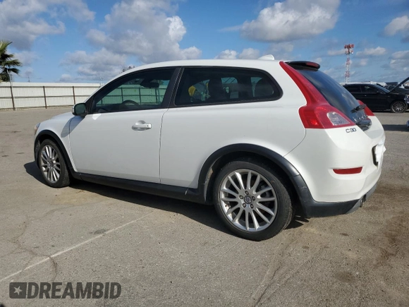 2011 Volvo C30 with VIN YV1672MK3B2205455, listed as a Copart auction lot 51128085 with 100,576 mi miles and Salvage Title. Bid and sale history available at carsss.com. Image 2.