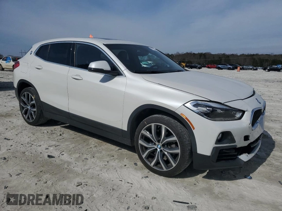 2018 BMW X2 sDrive28i with VIN WBXYJ3C33JEP75908, listed as a Copart auction lot 47314425 with 60,366 mi miles and Salvage Title. Bid and sale history available at carsss.com. Image 4.