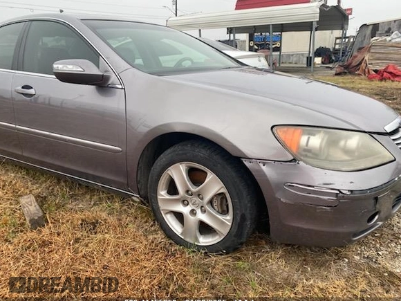 2008 Acura RL Tech Pkg with VIN JH4KB16648C001780, listed as a IAAI auction lot 41455258 with 1 mi miles. Bid and sale history available at carsss.com. Image 1.