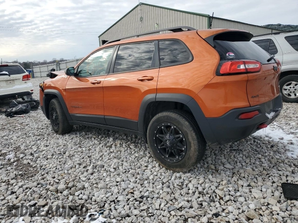 2016 Jeep Cherokee Trailhawk z VIN 1C4PJMBB5GW299512, wystawiony jako Copart lot #45356355 z przebiegiem Nie podano mil oraz Szkoda całkowita • Salvage title. Historia ofert i sprzedaży dostępna na DreamBid. Obrazek 2.