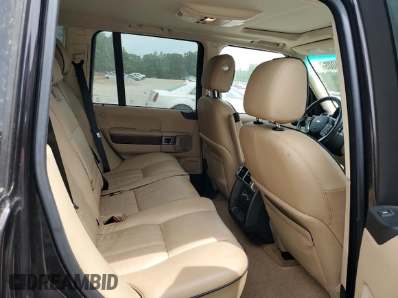 2010 Land Rover Range Rover HSE with VIN SALME1D41AA327565, listed as a Copart auction lot 56504005 with 122,900 mi miles and Clean title. Bid and sale history available at DreamBid. Image 10.
