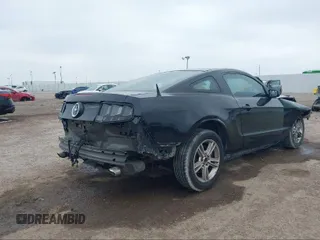 2014 Ford Mustang V6 with VIN 1ZVBP8AM8E5311624, listed as a IAAI auction lot 40100303 with 119,598 mi miles. Bid and sale history available at carsss.com. Image 4.