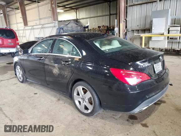 2018 Mercedes-Benz CLA 250 with VIN WDDSJ4EB9JN631573, listed as a Copart auction lot 36942004 with 107,811 mi miles and . Bid and sale history available at DreamBid. Image 2.
