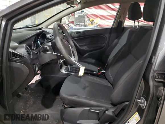 2017 Ford Fiesta SE with VIN 3FADP4BJ1HM147338, listed as a Copart auction lot 51823385 with 60,795 mi miles and Salvage Title. Bid and sale history available at DreamBid. Image 7.