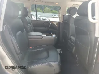 2017 Infiniti QX80 with VIN JN8AZ2NE7H9151603, listed as a Copart auction lot 60823795 with 128,027 mi miles and Clean title. Bid and sale history available at DreamBid. Image 10.