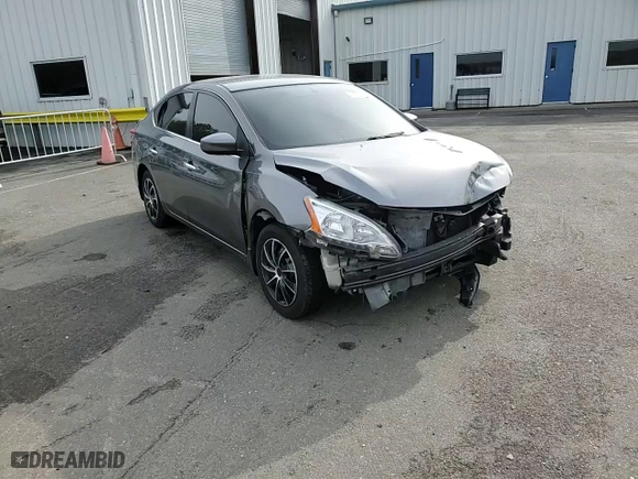 2015 Nissan Sentra SV with VIN 3N1AB7AP8FY250882, listed as a Copart auction lot 49024455 with 133,464 mi miles and Non Repairable. Bid and sale history available at carsss.com. Image 10.