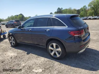 2021 Mercedes-Benz GLC with VIN W1N0G8EB4MF878174, listed as a Copart auction lot 52540405 with 41,304 mi miles and Salvage Title. Bid and sale history available at carsss.com. Image 2.