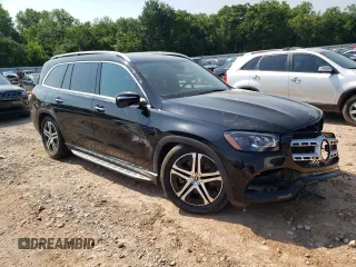 2021 Mercedes-Benz GLS 450 with VIN 4JGFF5KE9MA428692, listed as a Copart auction lot 54798934 with 60,466 mi miles and Salvage Title. Bid and sale history available at DreamBid. Image 4.
