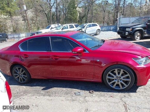 2014 Lexus GS 350 with VIN JTHBE1BL4E5037536, listed as a IAAI auction lot 41746318 with 125,112 mi miles. Bid and sale history available at carsss.com. Image 12.