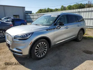 2022 Lincoln Aviator Reserve z VIN 5LM5J7WC6NGL11243, wystawiony jako Copart lot #52383075 z przebiegiem 41 653 mil mil oraz Szkoda całkowita • Salvage title. Historia ofert i sprzedaży dostępna na DreamBid. Obrazek 1.