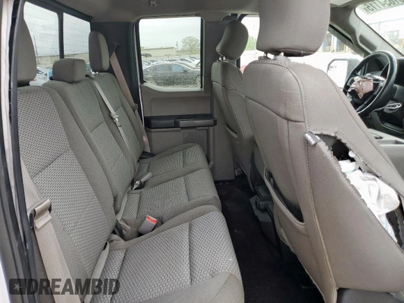 2017 Ford F-150 XL with VIN 1FTEX1CP9HKC59893, listed as a Copart auction lot 51654115 with 105,856 mi miles and Salvage Title. Bid and sale history available at carsss.com. Image 10.